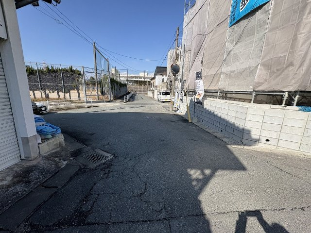 【その他】 | 大野城市中1丁目3期　2号棟（全3棟）【仲介手数料無料・0円】 | 現地写真。前面道路です。