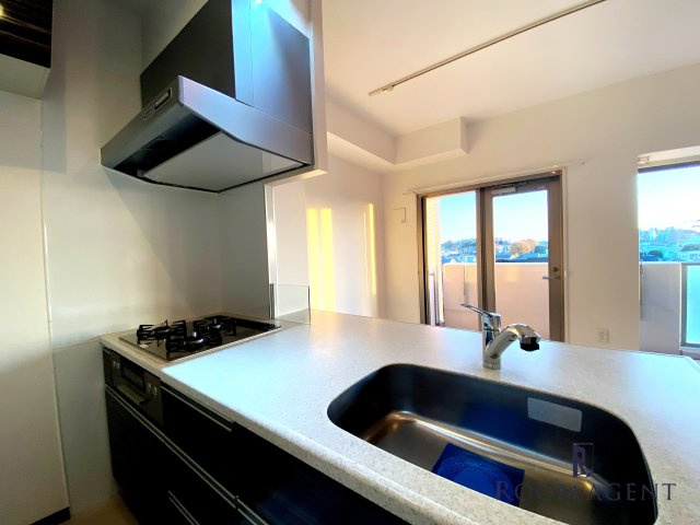 茶屋ヶ坂ライズのキッチン