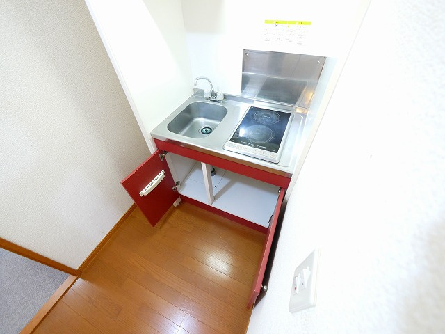 レオパレス寧楽のキッチン|きれいなキッチンです