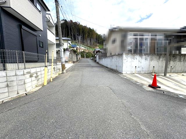 【その他】 | 大野城市中1丁目3期　3号棟（全3棟）【仲介手数料無料・0円】 | 現地写真。前面道路です。