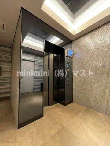 リンクハウス難波元町のロビー