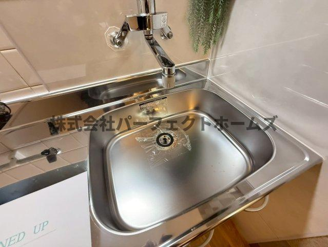 高野道1丁目戸建　賃貸のキッチン|使いやすいキッチンです