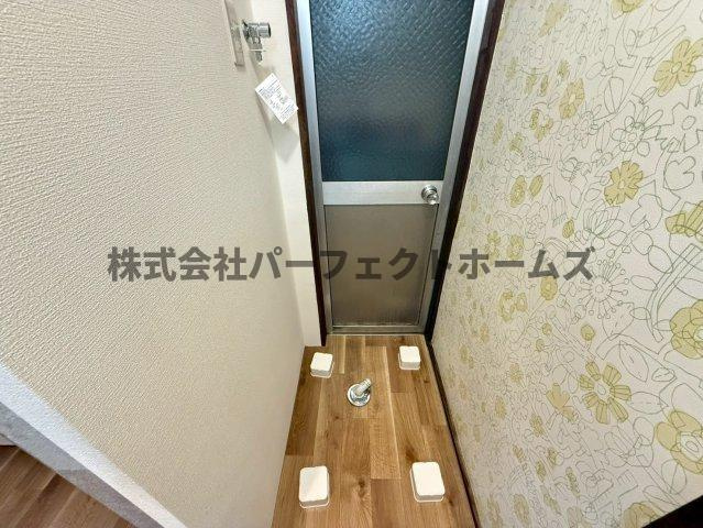 高野道1丁目戸建　賃貸の設備|洗濯機置場