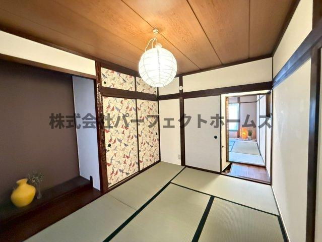 高野道1丁目戸建　賃貸の和室|来客時にも便利な和室付き