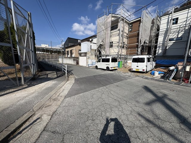 【その他】 | 大野城市中1丁目3期　1号棟（全3棟）【仲介手数料無料・0円】 | 現地写真。前面道路です。