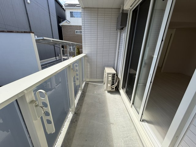 D-residence荘園B棟のバルコニー