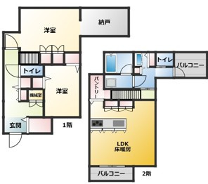 【間取り】 | 日本堤1丁目戸建