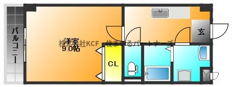グリーン花水木の間取り