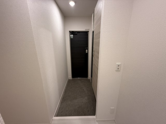 D-residence荘園B棟の玄関