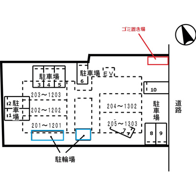 【駐車場】 | セレーノ・コンフォート大手門 | 駐車場