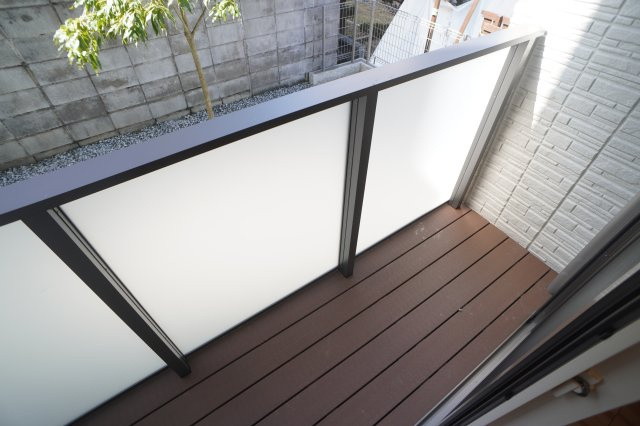 シャーメゾン　グリナージュのバルコニー