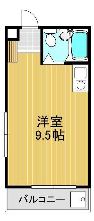 喜志マンションの間取り