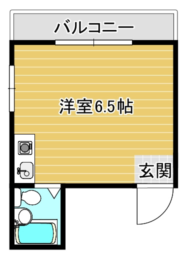 喜志マンションの間取り