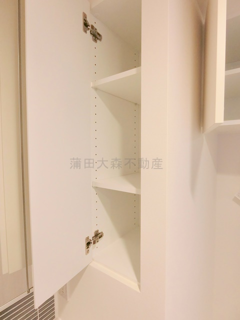 スタイリオ池上SOUTHスタイリオイケガミサウスの収納|洗面台横　収納スペース