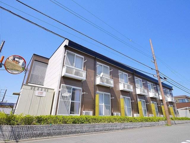 レオパレスセジュールの外観|おしゃれな外観です