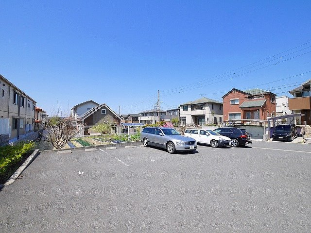 レオパレスセジュールの駐車場|駐車場です