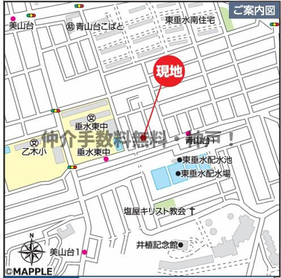 【地図】 | 神戸市垂水区青山台3丁目　新築戸建　仲介手数料無料！ | 垂水区青山台3　新築　仲介手数料無料！