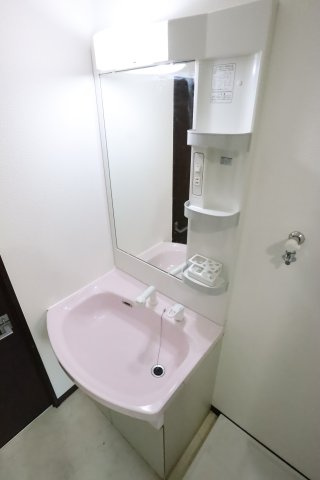 大阪市都島区中野町２丁目の賃貸マンションの独立洗面台