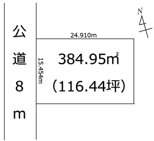 【土地図】 | 深谷市常盤町　2000万　土地