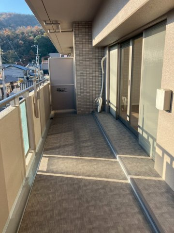 サーパス西宝町のバルコニー