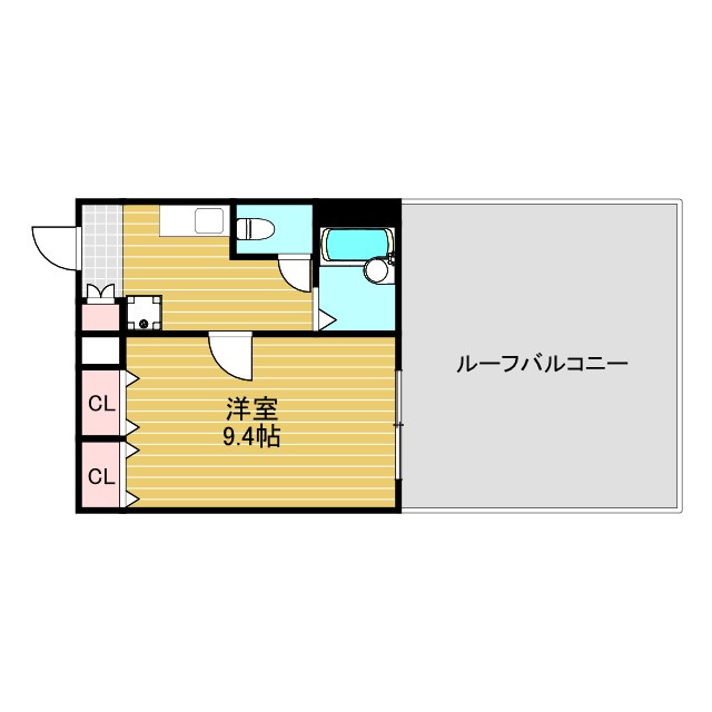 アルビオン新北野の間取り