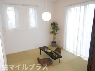 【和室】 | 郡山市片平町釜場新築一戸建て1棟 | 来客時にも便利な和室付き