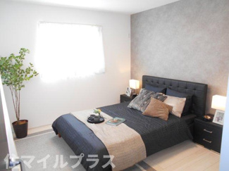 【洋室】 | 郡山市片平町釜場新築一戸建て1棟 | コンパクトで使いやすい洋室です