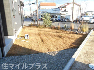 【庭】 | 郡山市片平町釜場新築一戸建て1棟 | お庭が付いています