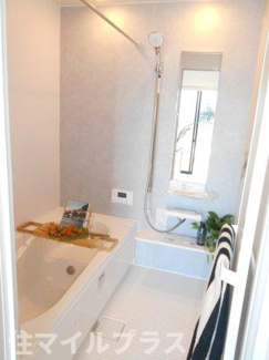 【浴室】 | 郡山市片平町釜場新築一戸建て1棟 | お風呂です