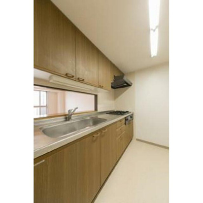 【キッチン】 | ドエル新都 | グリル付き３口コンロ。