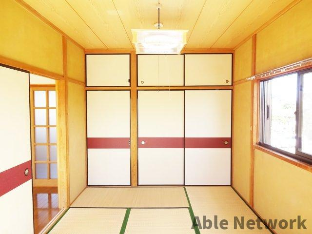 キウチコーポの和室|和室６帖