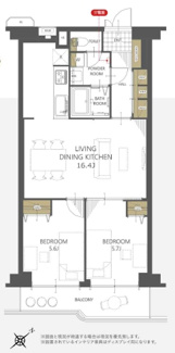 【間取り】 | ハイラーク浦和