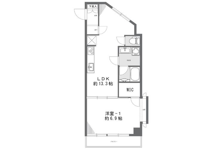 光建ハイツ目白の間取り