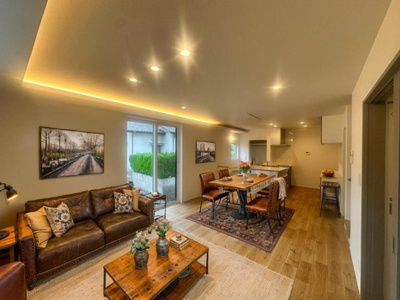 【居間・リビング】 | 《ご成約プレゼントあり♪》安芸郡府中町八幡2丁目　新築分譲 | ☆CGでバーチャルホームステージングしています。