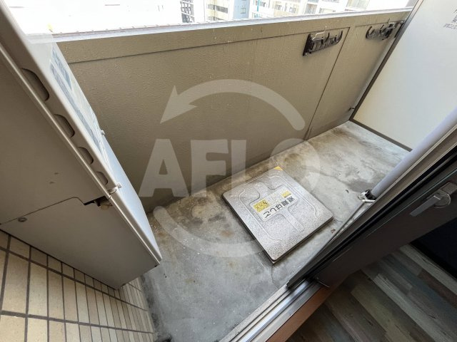 ドゥムール新町のバルコニー|ドゥムール新町　バルコニー