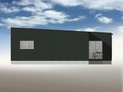 【外観パース】 | 広島市西区草津新町２丁目 | 参考プラン：建物価格:2550万円・建物面積	93.16㎡