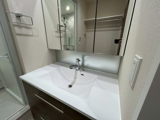 FAMILLEKIWA　新築　ペット相談　駅近　1フロア1住戸の洗面所