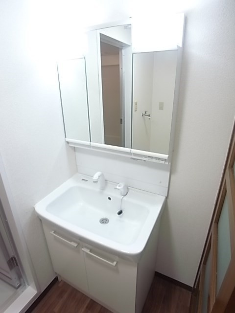 尼崎市塚口町５丁目の賃貸マンションの洗面所