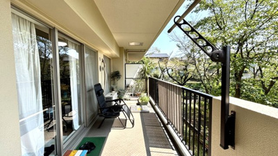 【バルコニー】 | デュオガーデン川口さくらの杜 | 令和7年9月撮影