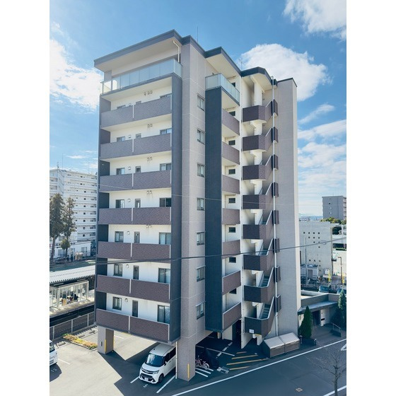 熊本市北区武蔵ケ丘９丁目の賃貸マンションの外観