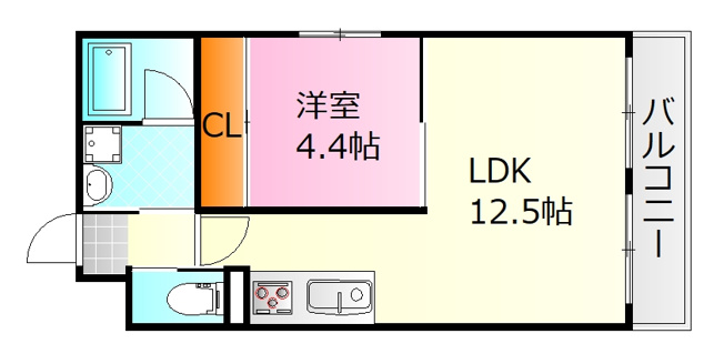 【間取り】 | ラ・ローザⅡ