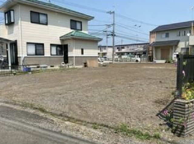 売地　下野市小金井の外観