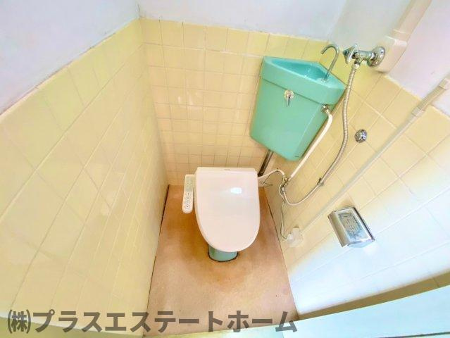 魚住コーポBのトイレ