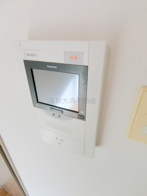 クレッセント田園調布の設備|モニター付きインターホン
