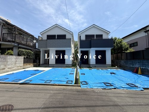 【外観】 | 【仲介手数料０円】相模原市南区相模台6丁目　新築一戸建て　B号棟　全2棟 | 全体【仲介手数料０円】相模原市南区相模台6丁目　新築一戸建て　全2棟