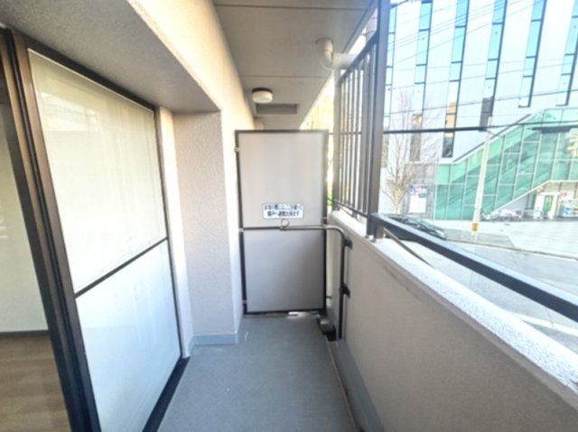 藤和シティホームズ灘のバルコニー