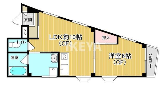 ピア・オークラの間取り