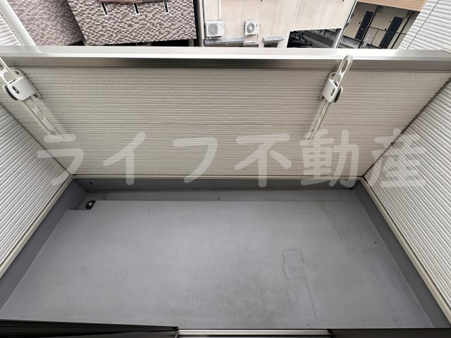 ソフテイルSIXのバルコニー