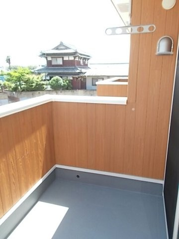 サニーローズⅠのバルコニー