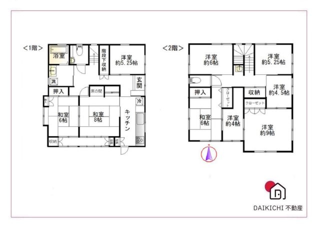 【間取り】 | 熊谷市上之　中古戸建